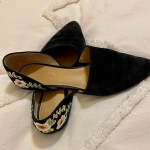 Franco Sarto Embroidery Flats
